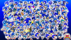 Sonic Fan Art - Featuring Sonic, Tails, And Knuckles Wallpaper