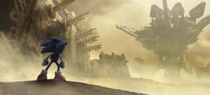 Sonic_ Frontiers_ Adventure_ Awaits Wallpaper