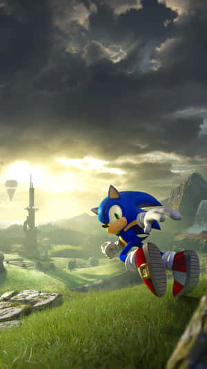 Sonic Frontiers Adventure Ready Wallpaper