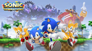 Sonic Generations Characters Promotional Art Wallpaper