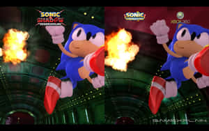 Sonic Generations Comparison Wallpaper