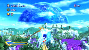 Sonic Generations Sky Sanctuary Zone Gameplay Wallpaper