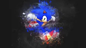 Sonic Imaginative Artwork Wallpaper