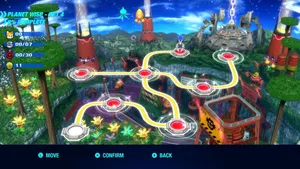 Sonic In The Enchanting World Of Planet Wisp Wallpaper