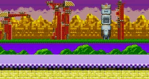 Sonic Launch Base Zone Background Wallpaper