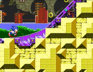 Sonic Launch Base Zone Gameplay Wallpaper