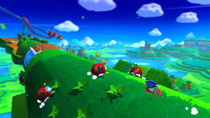 Sonic Lost World Hill Zone Wallpaper