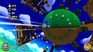 Sonic Lost World Planet Wallpaper