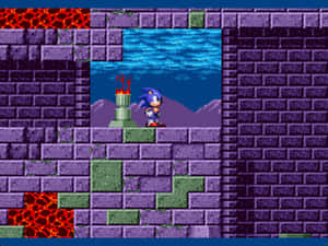 Sonic_ Marble_ Zone_ Act Wallpaper