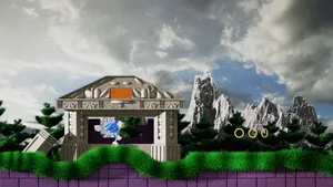 Sonic_ Marble_ Zone_ Adventure Wallpaper