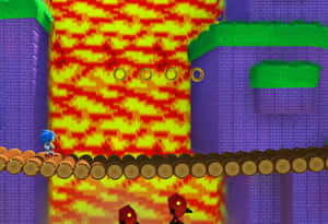 Sonic_ Marble_ Zone_ Challenge Wallpaper