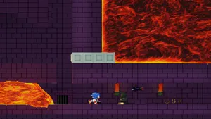 Sonic_ Marble_ Zone_ Level Wallpaper