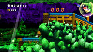 Sonic_ Mystic_ Cave_ Zone_ Gameplay Wallpaper
