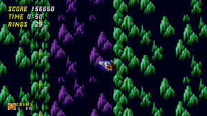 Sonic_ Mystic_ Cave_ Zone_ Gameplay Wallpaper