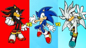 Sonic_ Shadow_ Silver_ Showdown Wallpaper