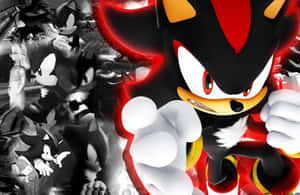 Sonic Speeding Through City Escape Wallpaper