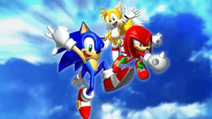 Sonic_ Tails_ Knuckles_ Adventure Wallpaper