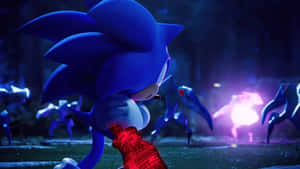 Sonic The Hedgehog In Action Wallpaper