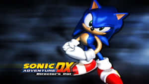 Sonic The Hedgehog In Action In Sonic Adventure Hd Wallpaper