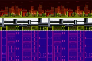 Sonic The Hedgehog In Hydrocity Zone Wallpaper