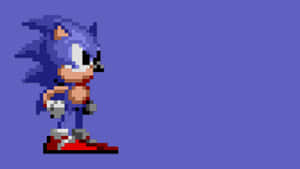 Sonic The Hedgehog Pixel Art Wallpaper Wallpaper