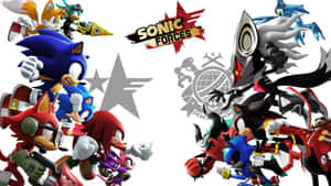 Sonic The Hedgehog - The Ultimate Team Wallpaper