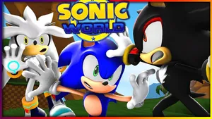Sonic World Adventurewith Friends Wallpaper