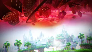 Sonic X Shadow Generations Battle Wallpaper