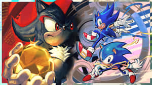 Sonic X Shadow Generations Battle Wallpaper
