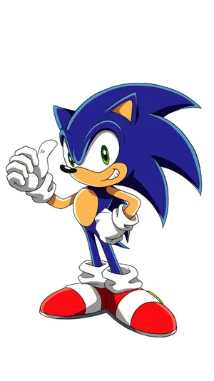 Sonic X Team Showcasing Their Power And Speed In Action. Wallpaper