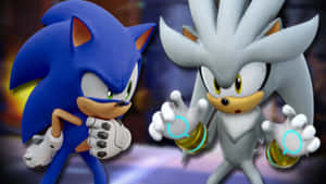 Sonicand Silver Readyfor Action Wallpaper