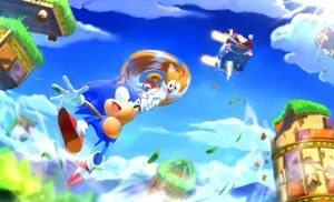 Sonicand Tails Adventure Wallpaper