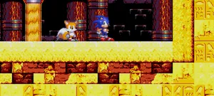 Sonicand Tails Sandopolis Zone Wallpaper
