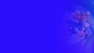 Sonicand Tails Speed Blur Wallpaper