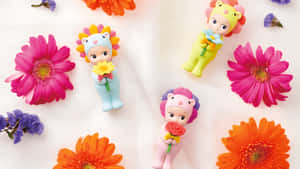 Sonny Angel Flower Series Wallpaper