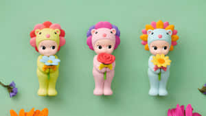 Sonny Angel Flower Series Wallpaper