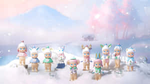 Sonny Angel Winter Collection Wallpaper