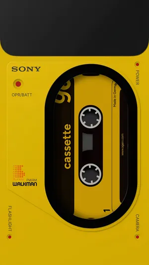 Sony Walkman Cassette Player Wallpaper