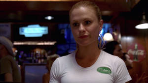 Sookie Stackhouse Expressing Rage In True Blood Wallpaper