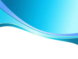 Soothing Blue Abstract Wave Wallpaper