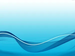 Soothing Blue Waves Abstract Wallpaper