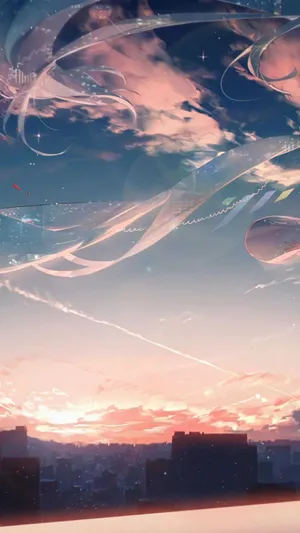 Soothing Lo Fi Beats And Vibrant Anime Visuals Wallpaper