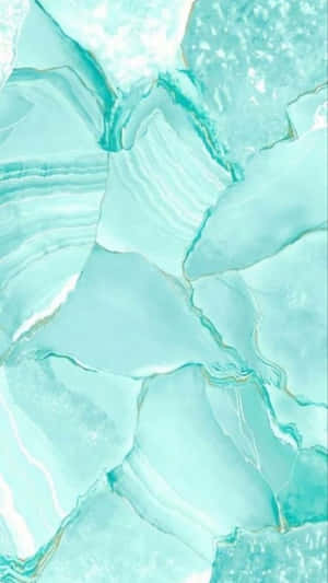Soothing Seafoam Green Gradient Wallpaper
