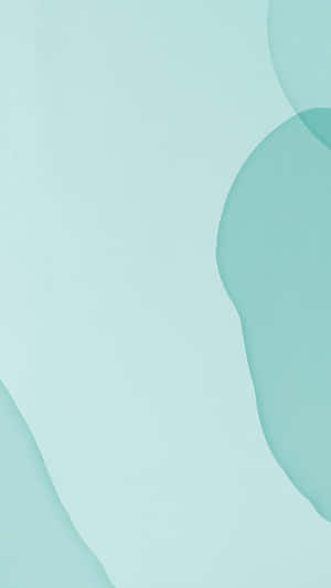 Soothing Seafoam Green Gradient Wallpaper Wallpaper