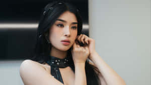 Sophia Katseye Elegant Portrait Wallpaper