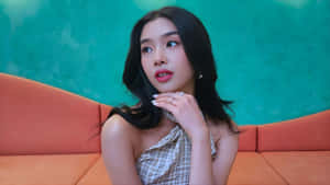 Sophia Katseye Fashion Portrait Wallpaper