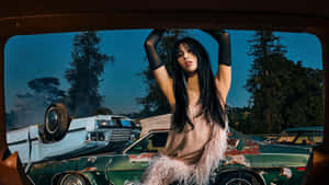 Sophia Katseye Fashion Shoot Wallpaper