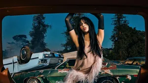 Sophia Katseye Fashion Shoot Wallpaper