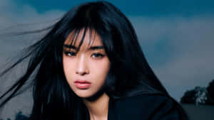 Sophia Katseye Style Icon Wallpaper