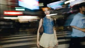 Sophia Katseye Urban Style Wallpaper